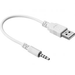 Câble Jack Audio 3,5 mm Mâle vers USB 2.0 Stéréo Auxiliaire 15cm
