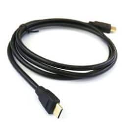 Câble MICRO-HDMI à HDMI 1.5 mètres